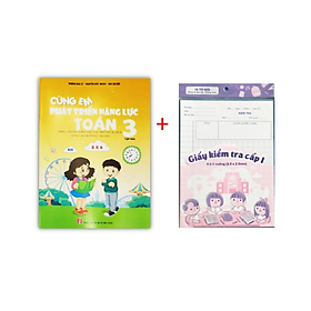 Sách - Cùng em phát triển năng lực Toán 3 - tập 2 theo chương trình giáo dục phổ thông 2018 (H.Anh)