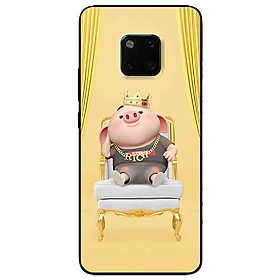Ốp lưng in cho Huawei Mate 20 Pro Mẫu Heo Vua