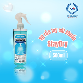 Xit rửa tay StayDry 500ml