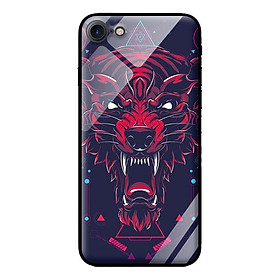 Ốp lưng kính cường lực cho iPhone 8 Sói Hú - Hàng chính hãng