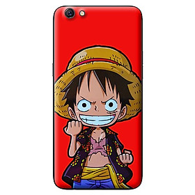 Ốp lưng cho Oppo A39 mũ rơm 1 - Hàng chính hãng