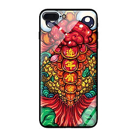 Ốp kính cường lực cho iPhone 8 Plus Cá Ba Đuôi - Hàng chính hãng