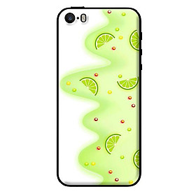 Ốp in cho iPhone 5 Họa Tiết Chanh - Hàng chính hãng