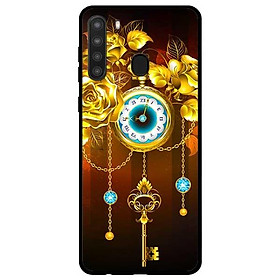 Ốp lưng dành cho Samsung Galaxy A21 mẫu Đồng Hồ Chìa Khóa