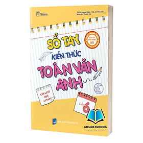 Sách - Sổ Tay Kiến Thức Toán Văn  Anh Lớp 6 (MC)