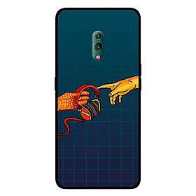 Ốp Lưng in cho Oppo K3 Mẫu Bàn Tay Chạm Nhạc - Hàng Chính Hãng