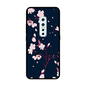 Ốp Lưng in cho Vivo V17 Pro Mẫu Hoa Đào - Hàng Chính Hãng