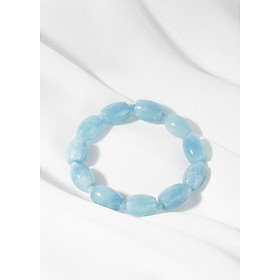 Vòng lu thống đá hải lam ngọc Ngọc Quý Gemstones 