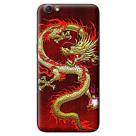 Ốp lưng cho Oppo F3 nền rồng 1 - Hàng chính hãng