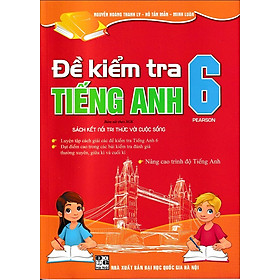 Đề kiểm tra tiếng anh 6 - Kết nối tri thức - Global success