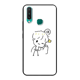 Ốp Lưng in cho Vivo Y17 Mẫu Chàng Đáng Yêu - Hàng Chính Hãng