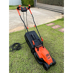 Máy cắt cỏ xe đẩy chạy điện  Black&Decker (1200W, 1400W, 1600W)- Hàng chính hãng