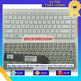 Bàn Phím dùng cho HP DV4-5000 5302TX 5215 5213 5102 5317 5316 5314 5314TX  - Hàng Nhập Khẩu New Seal