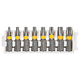 BỘ VẶN VÍT EXTRA HARD 25MM ĐẦU TORX (8 MÓN) BOSCH 2608522415 - HÀNG CHÍNH HÃNG