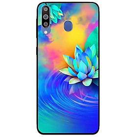 Ốp lưng dành cho Samsung M30 mẫu Sen Xanh Nước