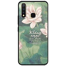 Ốp lưng in cho Vivo Y19/ Vivo U3 Mẫu Không Ngại Yêu