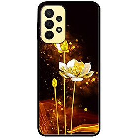 Ốp lưng dành cho Samsung A13 4G mẫu Sen Trắng Vàng 2