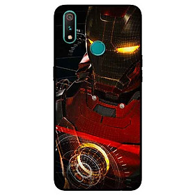 Ốp Lưng in cho Realme 3 Pro Mẫu Người Sắt Mắt Vàng - Hàng Chính Hãng