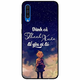 Ốp lưng in cho Samsung A70 Mẫu Dành Cả Thanh Xuân Girl