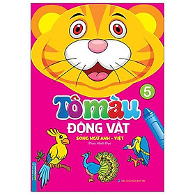 Tô Màu Động Vật - Tập 5 (Song Ngữ Anh - Việt)