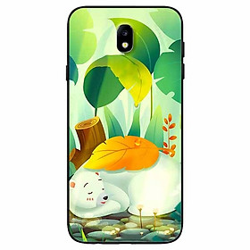 Ốp lưng dành cho Samsung J7 Pro mẫu Gấu Ngủ Đông
