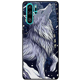 Ốp in cho Huawei P30 Pro Sói Hú - Hàng chính hãng