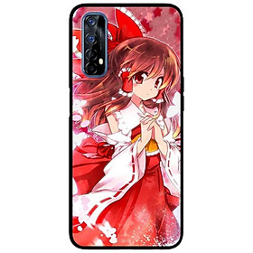 Ốp lưng dành cho Realme 7  mẫu Cô Gái Đỏ