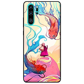 Ốp in cho Huawei P30 Pro Cặp Cá Chép - Hàng chính hãng