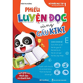 Phiếu Luyện Đọc Cùng Gấu Kiki