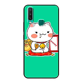 Ốp Lưng in cho Vivo Y12 Mẫu Mèo May Mắn 4 - Hàng Chính Hãng