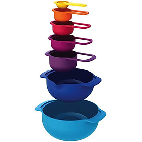 Bộ dụng cụ xếp lồng 7 món Joseph Joseph 40033  Nest Plus 7 Hàng chính hãng