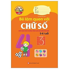 Sách - Vững Bước Vào Lớp 1 - Bé Làm Quen Với Chữ Số (5-6 Tuổi) - Tân Việt Books