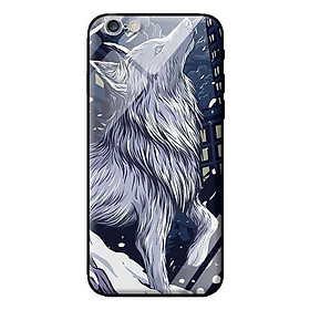 Ốp lưng kính cường lực cho iPhone 6S Plus Sói Hú - Hàng chính hãng