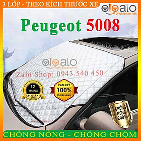 Bạt Phủ Ô Tô Peugeot 5008 Cao Cấp 3 Lớp Chống Nắng Nóng Chống Nước Chống xước