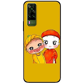 Ốp lưng dành cho Vivo Y51 (2020) - Y31 (2020) mẫu Quỳnh và Cải