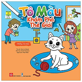 Tô Màu Khám Phá Thế Giới - Những Chú Mèo