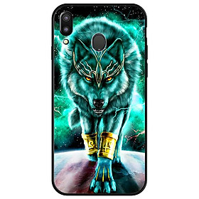 Ốp lưng cho Samsung Galaxy M20 mẫu SÓI XANH 1 - Hàng chính hãng