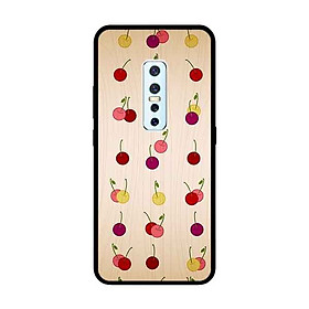 Ốp Lưng in cho Vivo V17 Pro Mẫu Anh Đào - Hàng Chính Hãng