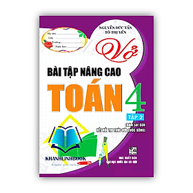 Sách - Vở Bài Tập Nâng Cao Toán 4 - Tập 2 (Bám Sát Sgk Kết Nối Tri Thức)