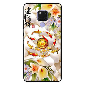 Ốp lưng in cho Huawei Mate 20 mẫu Cá Koi 3 - Hàng chính hãng