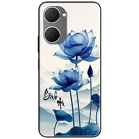 Ốp lưng cho Vivo Y03 - Y03T - Y18 - Y18S - Y18T - Y27 5G - Y28 4G - Y36 - Sen Xanh Bình An - Hàng Chính Hãng