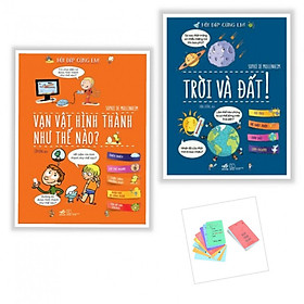 Combo Sách Hỏi Đáp Cùng Em - Trời Và Đất + Vạn Vật Hình Thành Như Thế  - (Tặng Kèm Postcard GreenLife  AHA)