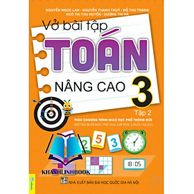 Sách - Vở Bài Tập Toán Nâng Cao 3 tập 2 - Biên soạn theo chương trình GDPT mới