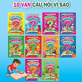 Sách - 10 Vạn Câu Hỏi Vì Sao - Combo 10 Cuốn - Việt Thư