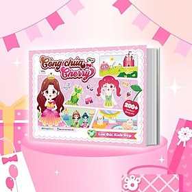 Sách - Công Chúa Cherry - Lâu Đài Xinh Đẹp - Sách Bóc Dán Sticker Cho Bé Gái - Megabook