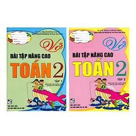 Sách - Combo Vở bài tập nâng cao Toán 2 (Biên soạn theo chương trình giáo dục phổ thông mới)
