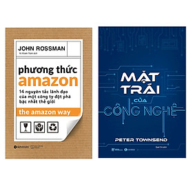 Combo Sách Kĩ Năng Kinh Doanh: Mặt Trái Của Công Nghệ  + Phương Thức Amazon 