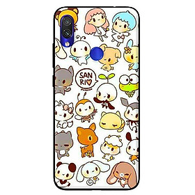 Ốp lưng in cho Xiaomi Redmi Note 7 mẫu Sanrio Họa Tiết - Hàng chính hãng