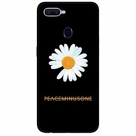 Ốp lưng in cho Realme 2 Pro Mẫu Cúc To Nền Đen