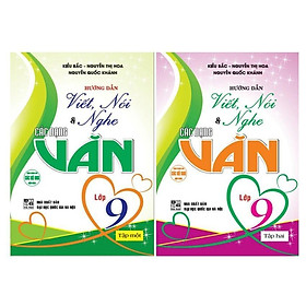 Sách - Hướng Dẫn Viết, Nói Và Nghe Các Dạng Văn Lớp 9 - Combo 2 Tập - Dùng Chung Các Bộ SGK Hiện Hành - Hồng Ân